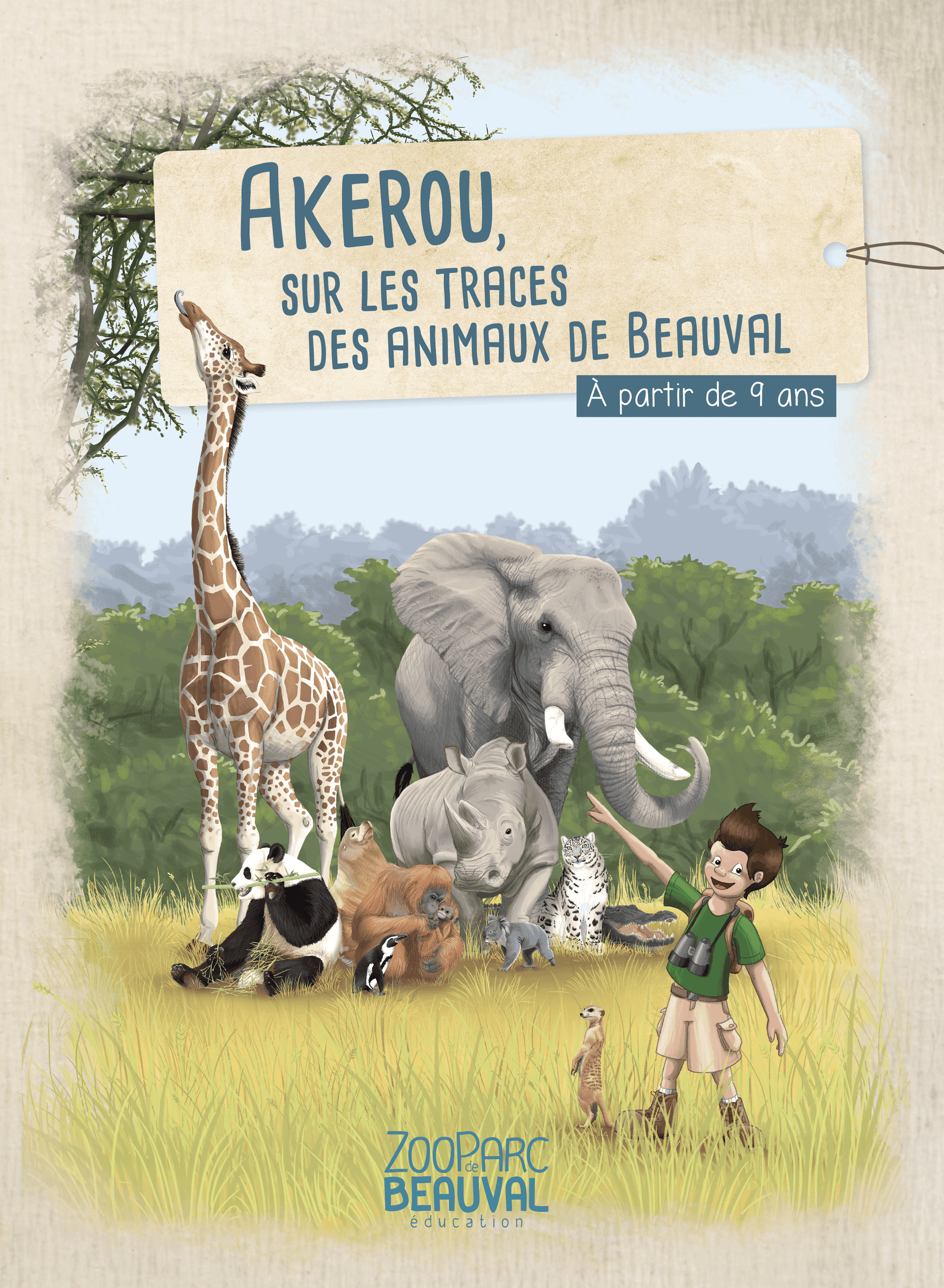 Akerou, sur les traces des animaux de Beauval